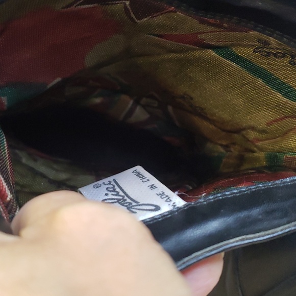 Zodiac Buckley Western Boots Black Leather Upper Women's Size 8M - Picture 12 of 16